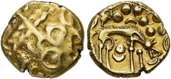 East Anglian Region. Iceni / Rulers unknown. Gold Stater.